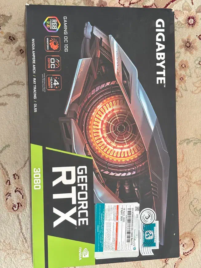کارت گرافیکrtx 3080 10g oc|قطعات و لوازم جانبی رایانه|سبزوار, توحیدشهر|دیوار