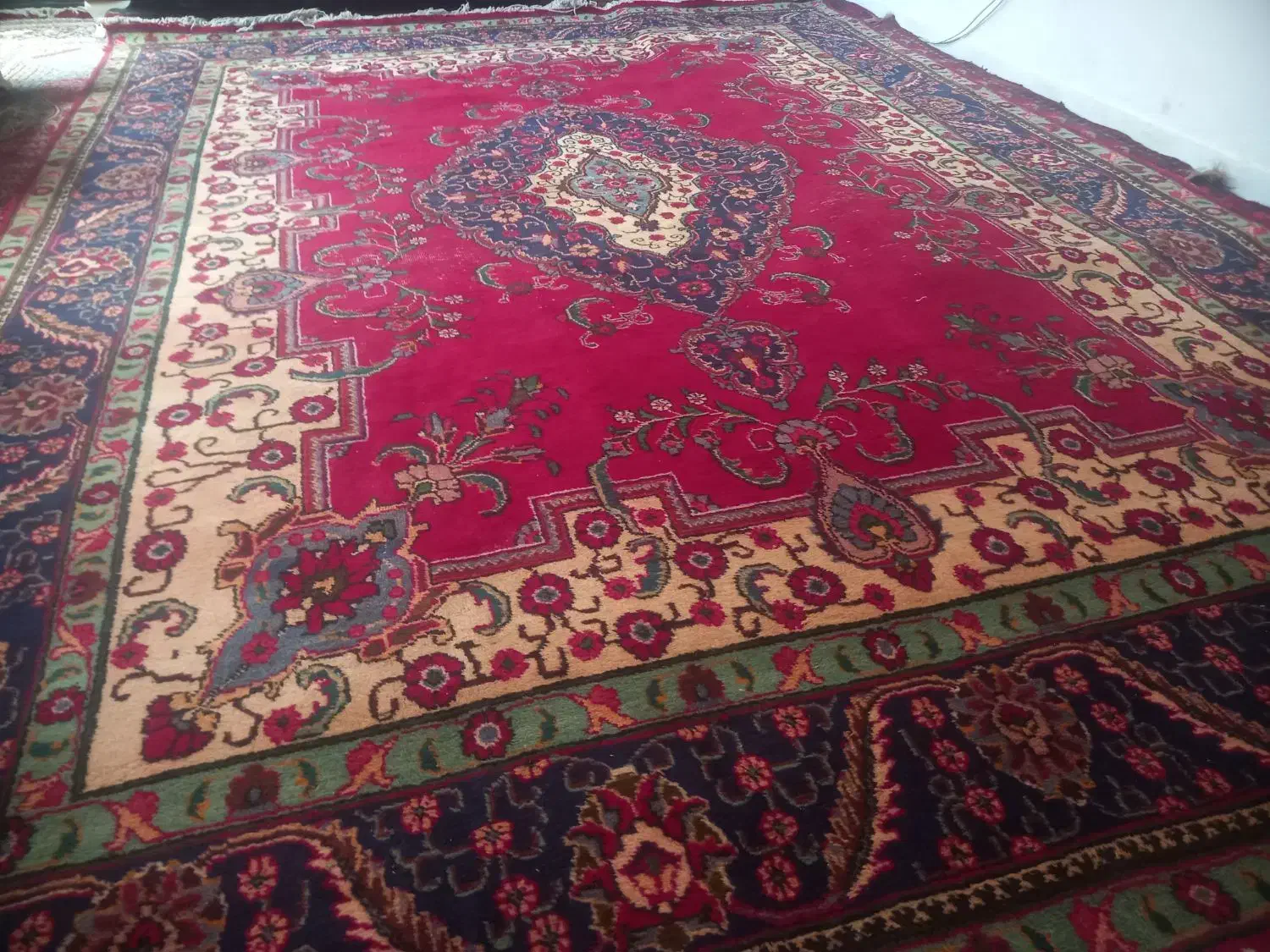 فرش ۱۲ متری دستی دستبافت کاشان|فرش|ملارد, |دیوار