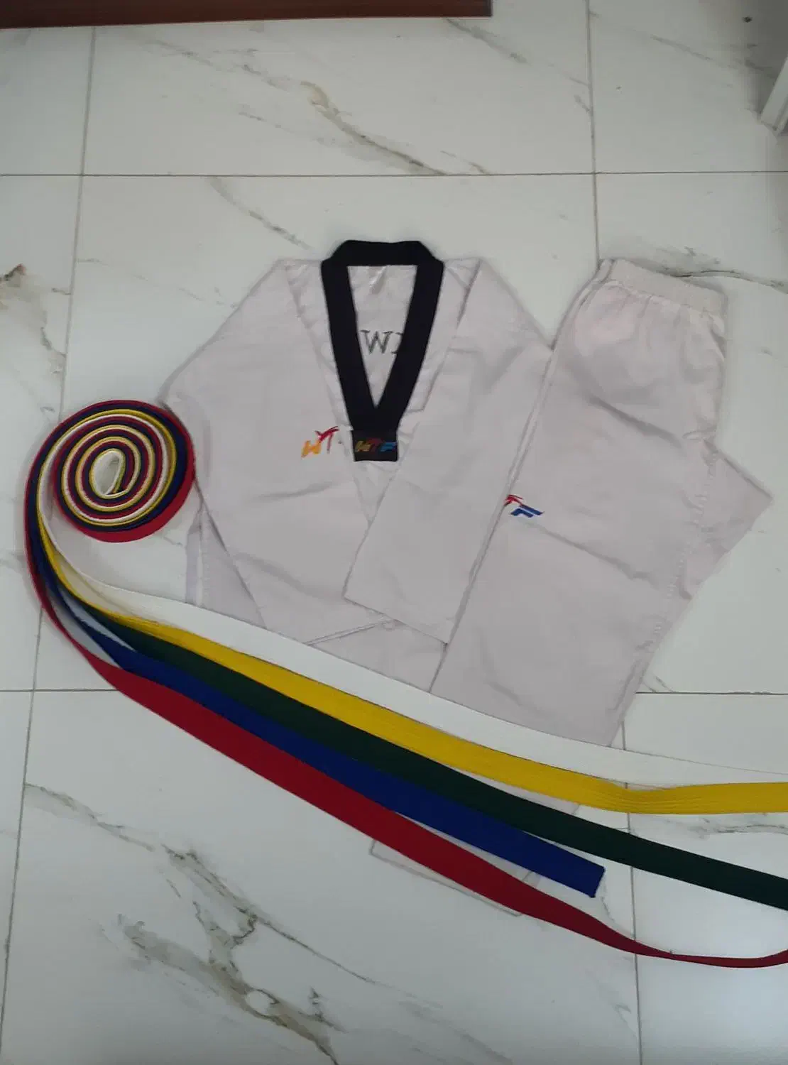 وسایل تکواندو کاملا نو|تجهیزات ورزشی|ری, منصوریه منگل|دیوار