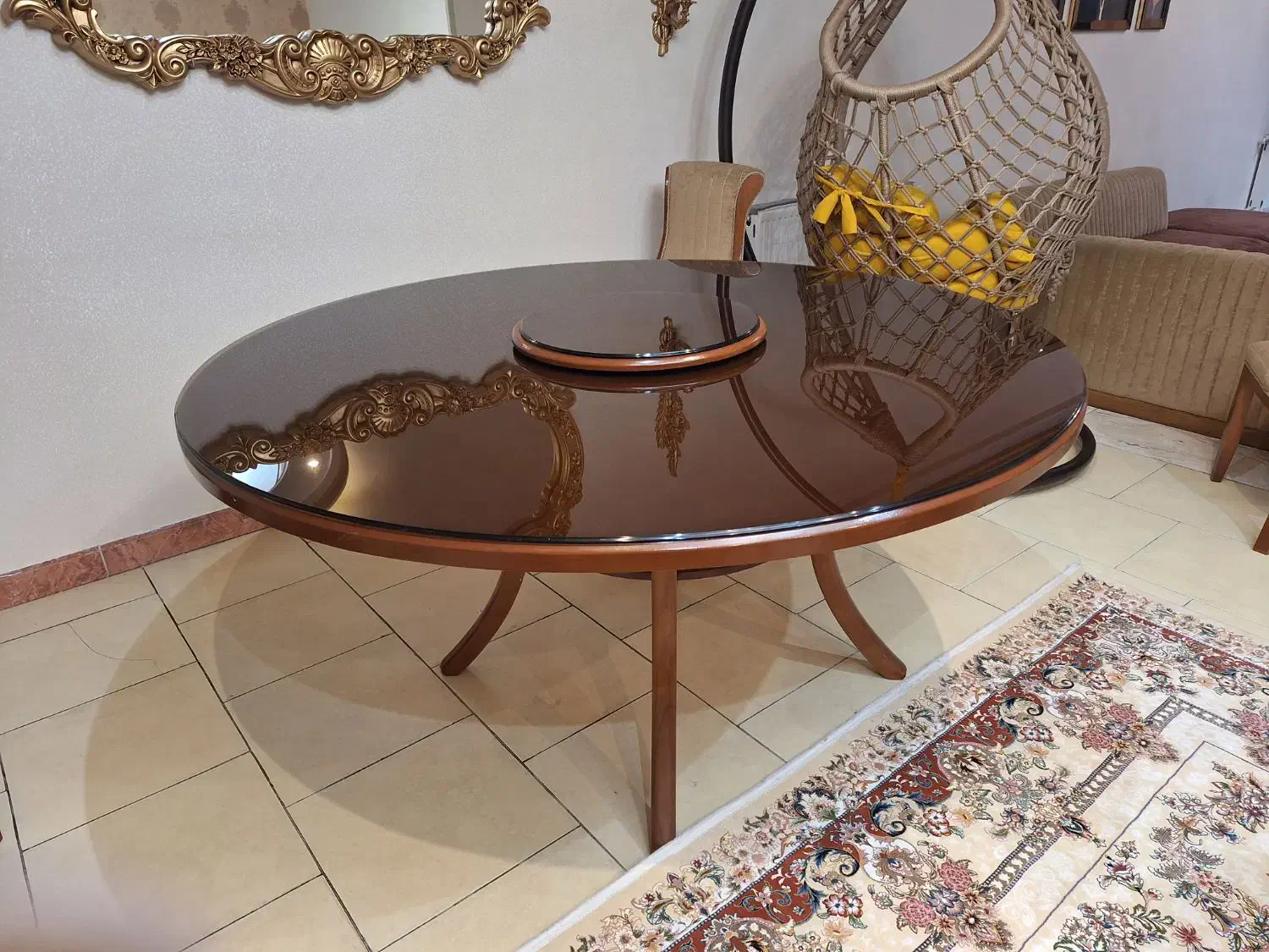 میز ناهار خوری ۸ نفره|میز و صندلی غذاخوری|مشکین‌دشت, |دیوار