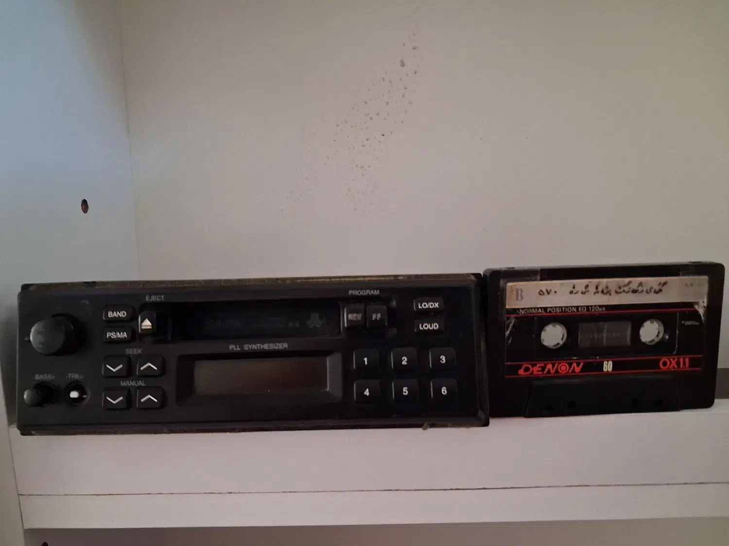 پخش فابریک سایپا کاست خور قدیمی عتیقه|قطعات یدکی و لوازم جانبی|اهر, |دیوار