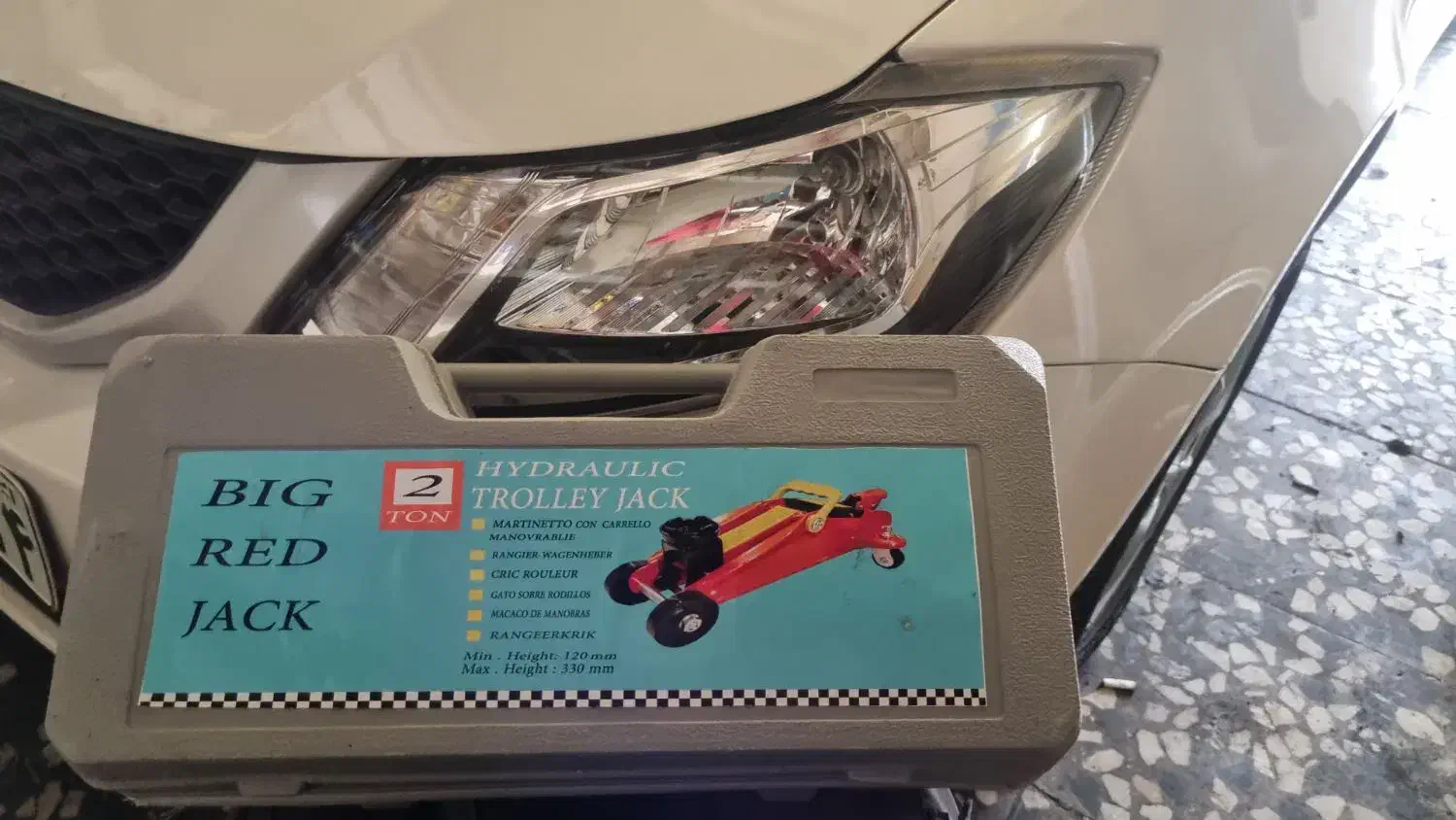 جک ۲تن اکبند|قطعات یدکی و لوازم جانبی|اهواز, سپیدار|دیوار