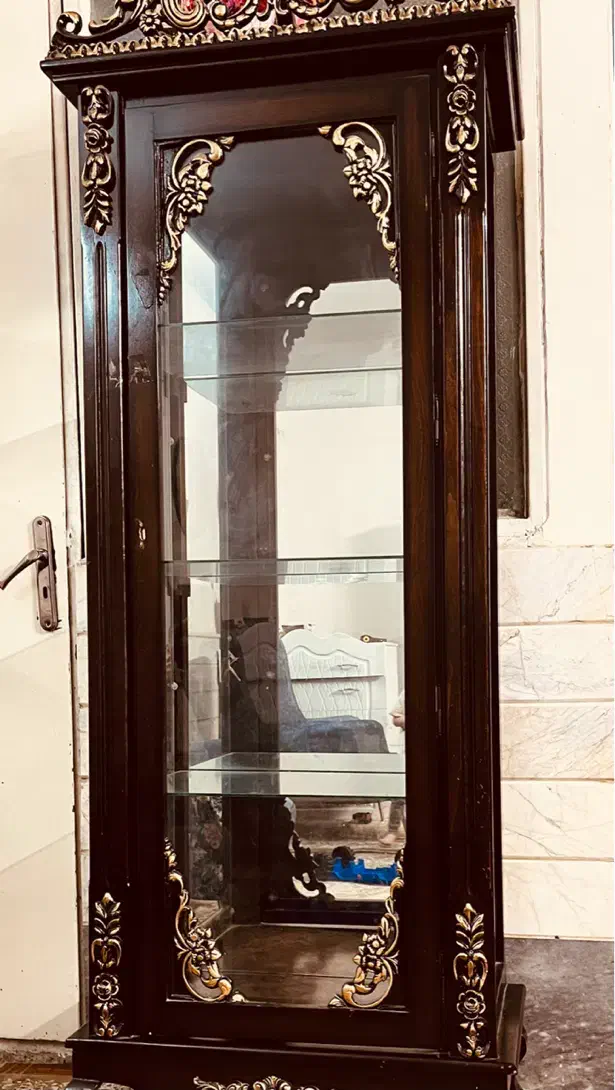 ویترین چوبی|بوفه، ویترین، کنسول|قم, علی آباد سعدگان|دیوار