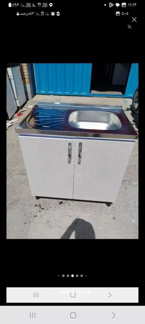 کابینت آماده فلزی زیر سینک زیر گازی هود جاق گاز|مصالح و تجهیزات ساختمان|تهران, تهرانسر شرقی|دیوار