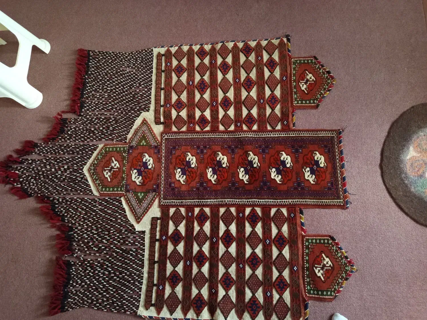 گلیم شتر ،(دیه باشلیق)|فرش|مراوه, |دیوار