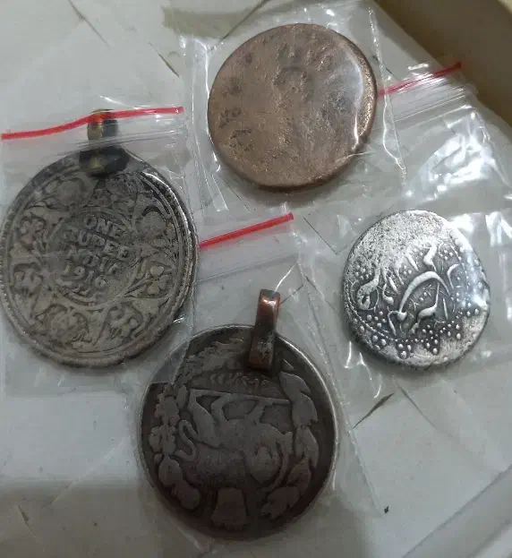 سکه قدیمی نقره|کلکسیون سکه، تمبر، اسکناس|دوگنبدان, |دیوار