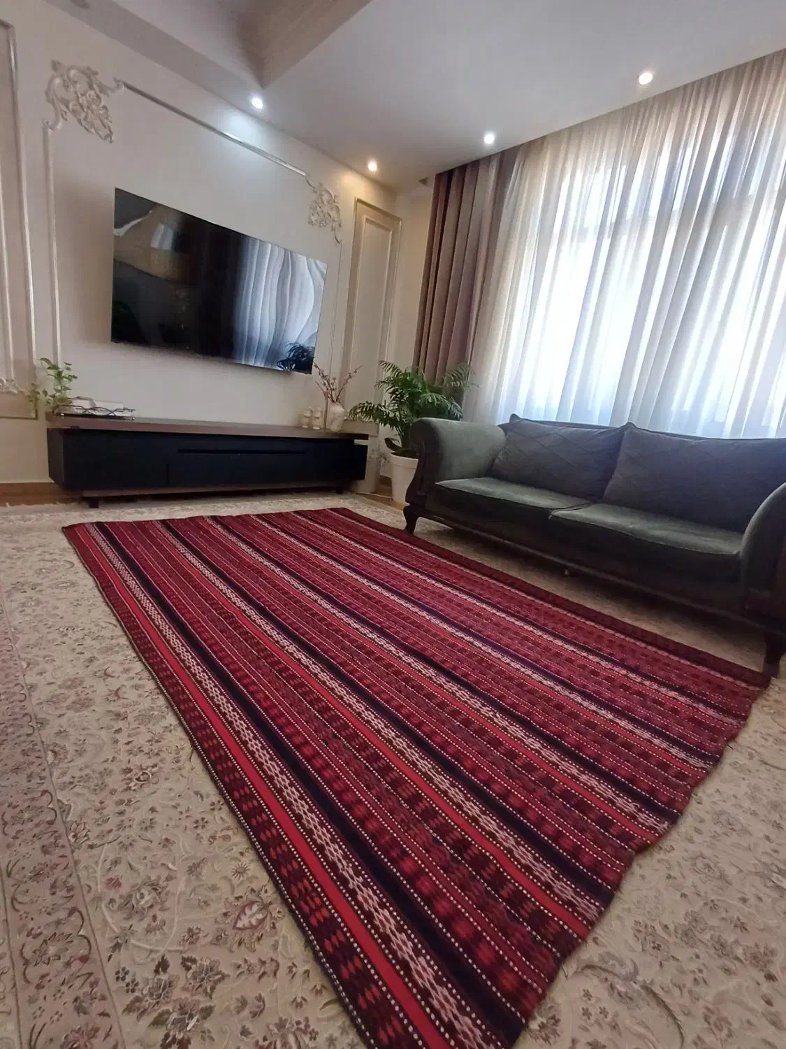 جاجیم کهن ۷۰ ساله|گلیم، جاجیم، گبه|تهران, زعفرانیه|دیوار