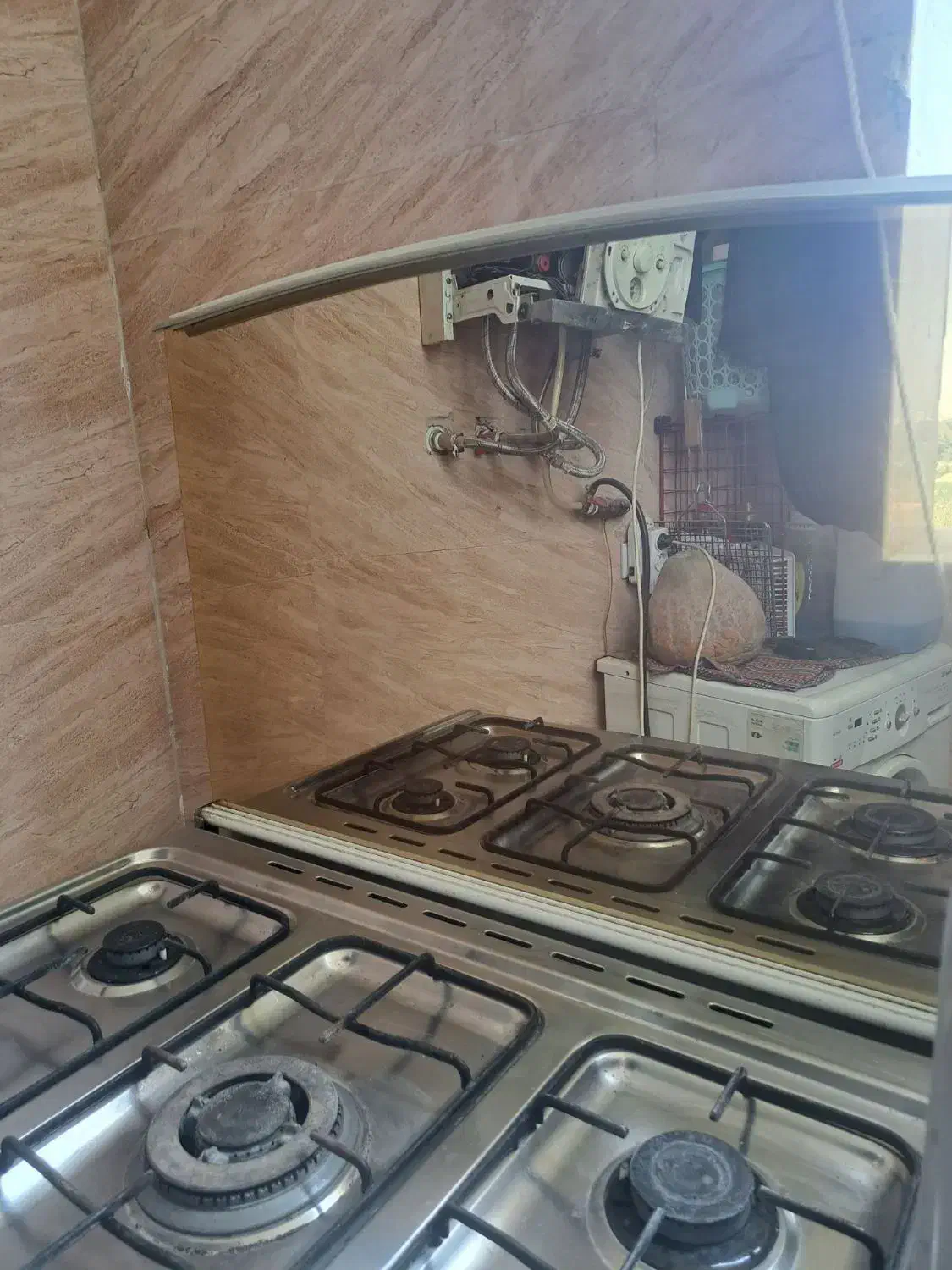 اجاق گاز فرار در حد نو|اجاق گاز و لوازم برقی پختوپز|محمدشهر, محمدشهر|دیوار