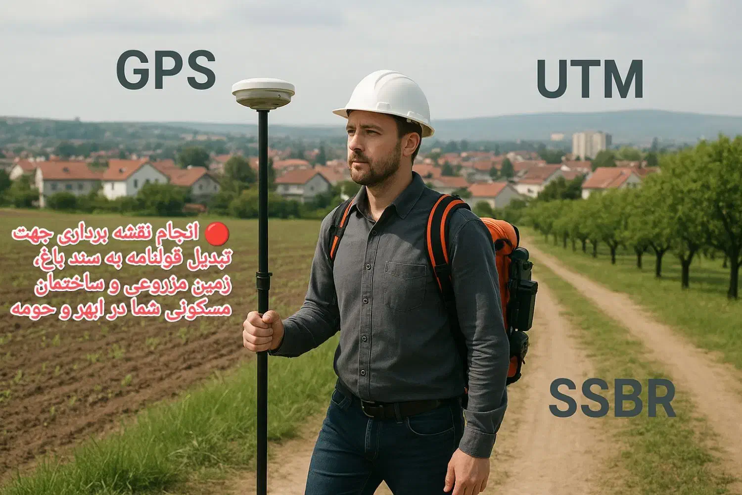انجام نقشه برداری (GPS) جهت تبدیل قولنامه به سند|خدمات پیشه و مهارت|ابهر, |دیوار