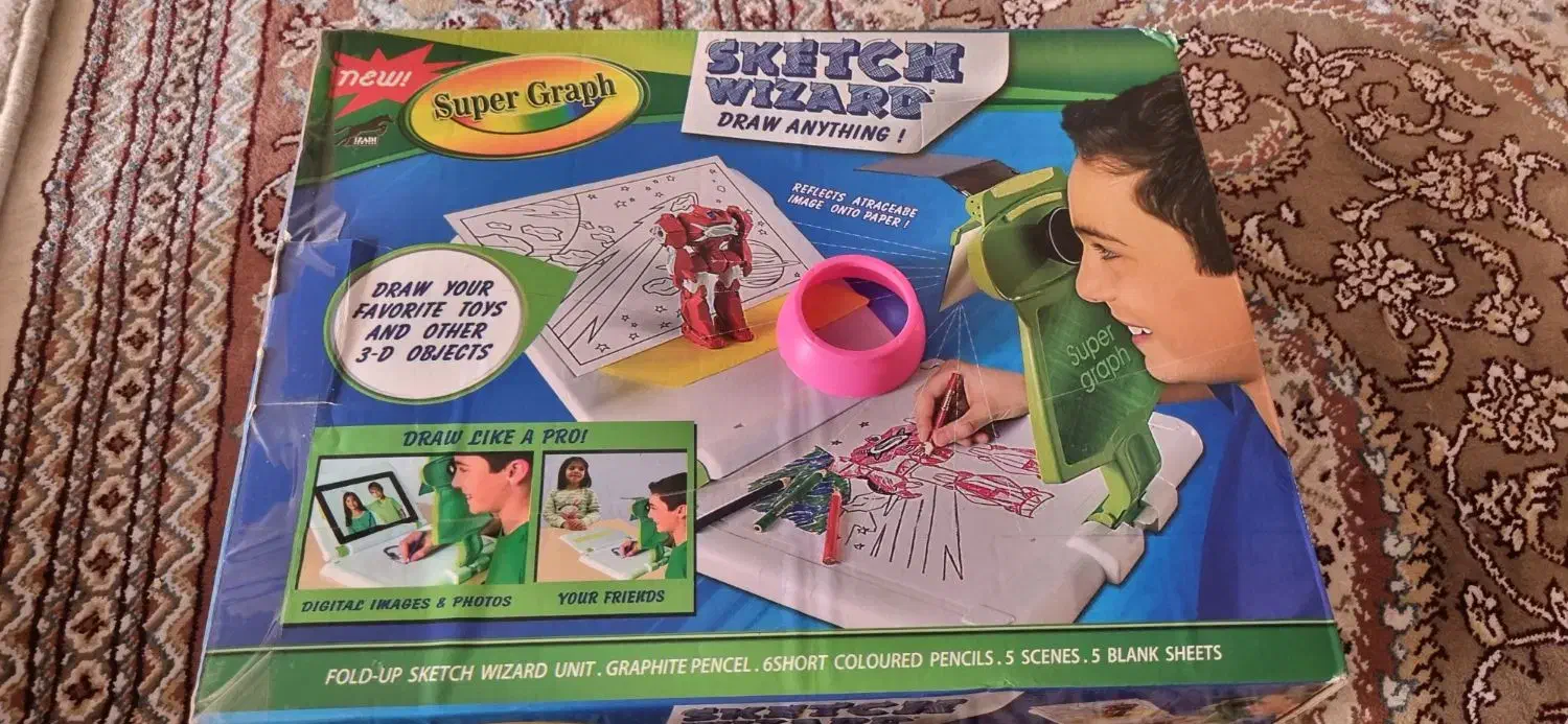 دستگاه سوپر گراف|اسباببازی|فلاورجان, |دیوار