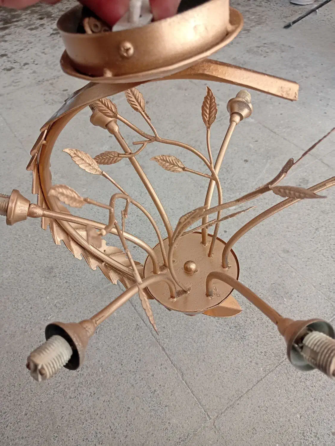 لوستر فلزی|لوستر و چراغ آویز|خوی, |دیوار