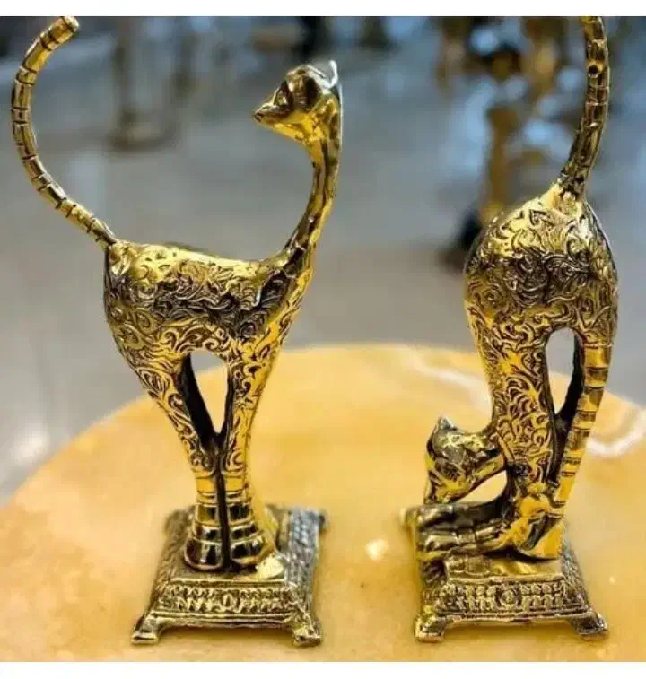 گربه برنز برنجی|صنایع دستی و سایر لوازم تزئینی|اردبیل, |دیوار