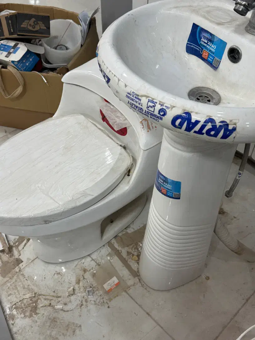 سرویس بهداشتی فرنگی و روشویی|لوازم سرویس بهداشتی|دزفول, |دیوار