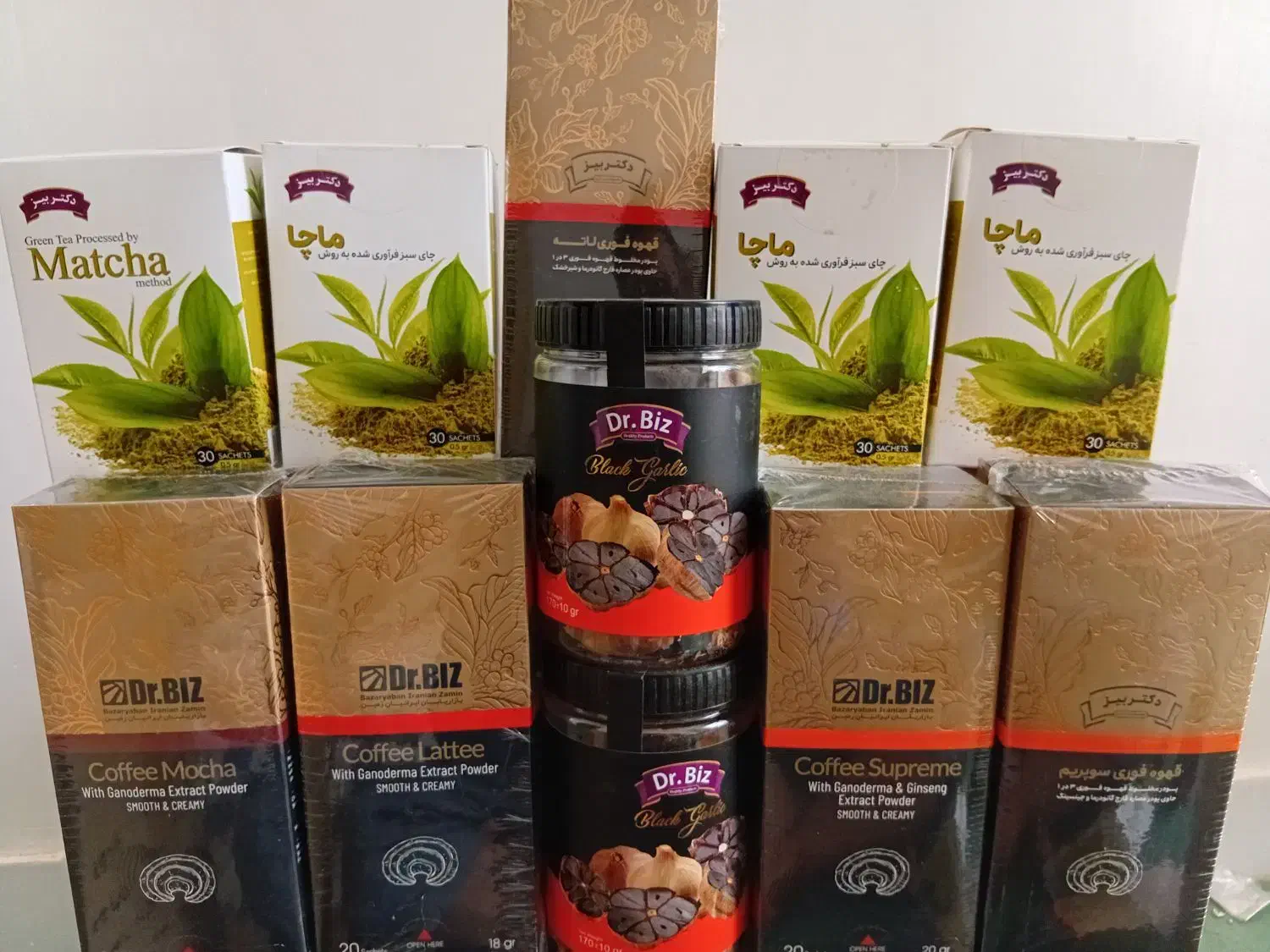 سبوس برنج .سیرسیاه.چای سبز ماچا.گانودرما .دمنوش|آرایشی، بهداشتی، درمانی|رفسنجان, |دیوار