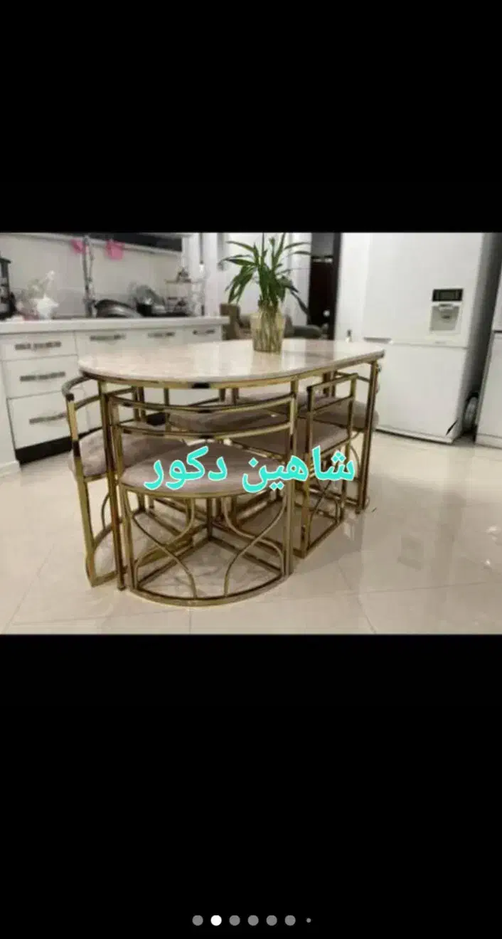 میزناهارخوری 4نفره و6نفره ناهارخوری کمجا|میز و صندلی غذاخوری|تهران, صاحب الزمان|دیوار