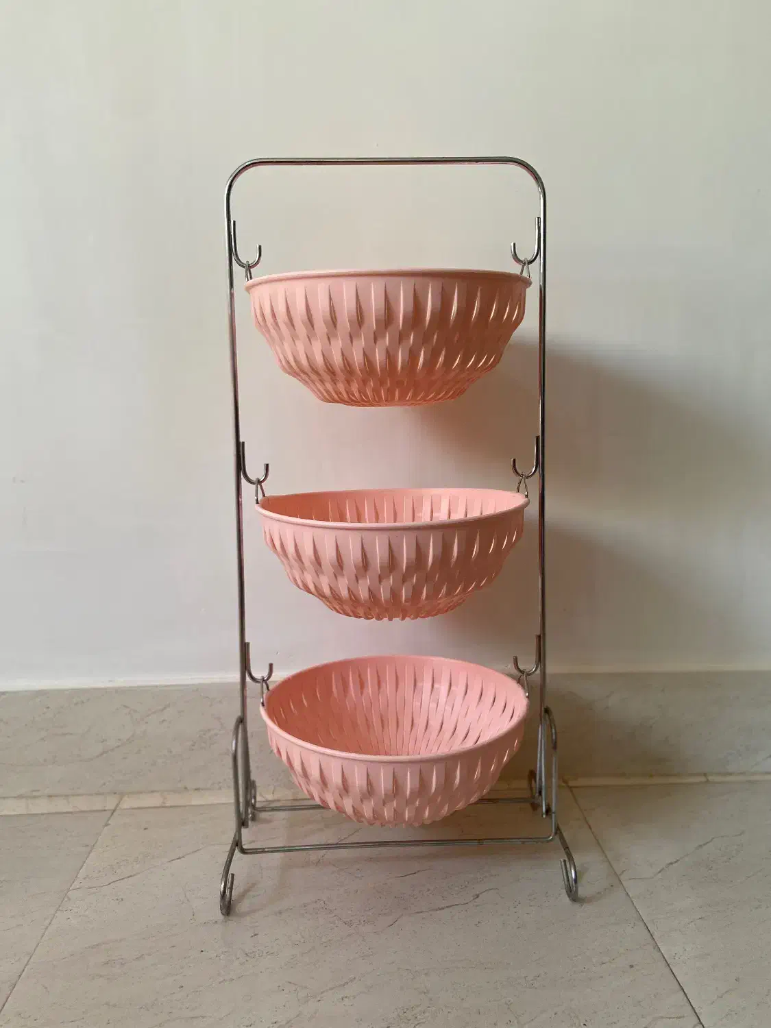 سبد سیب زمینی و پیاز|آب‌چکان و نظم‌دهنده ظروف|آبادان, |دیوار