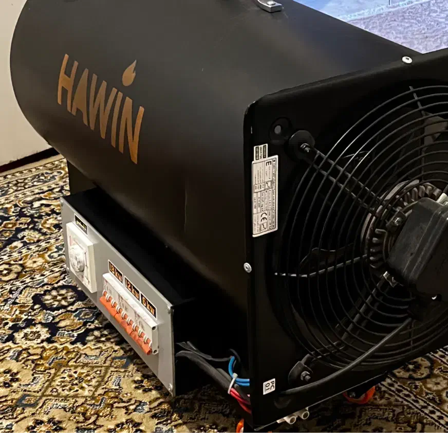 هیتر برقی ۳ فاز HAWIN (18kw)|بخاری، هیتر، شومینه|مشهد, هفت تیر (حافظ)|دیوار