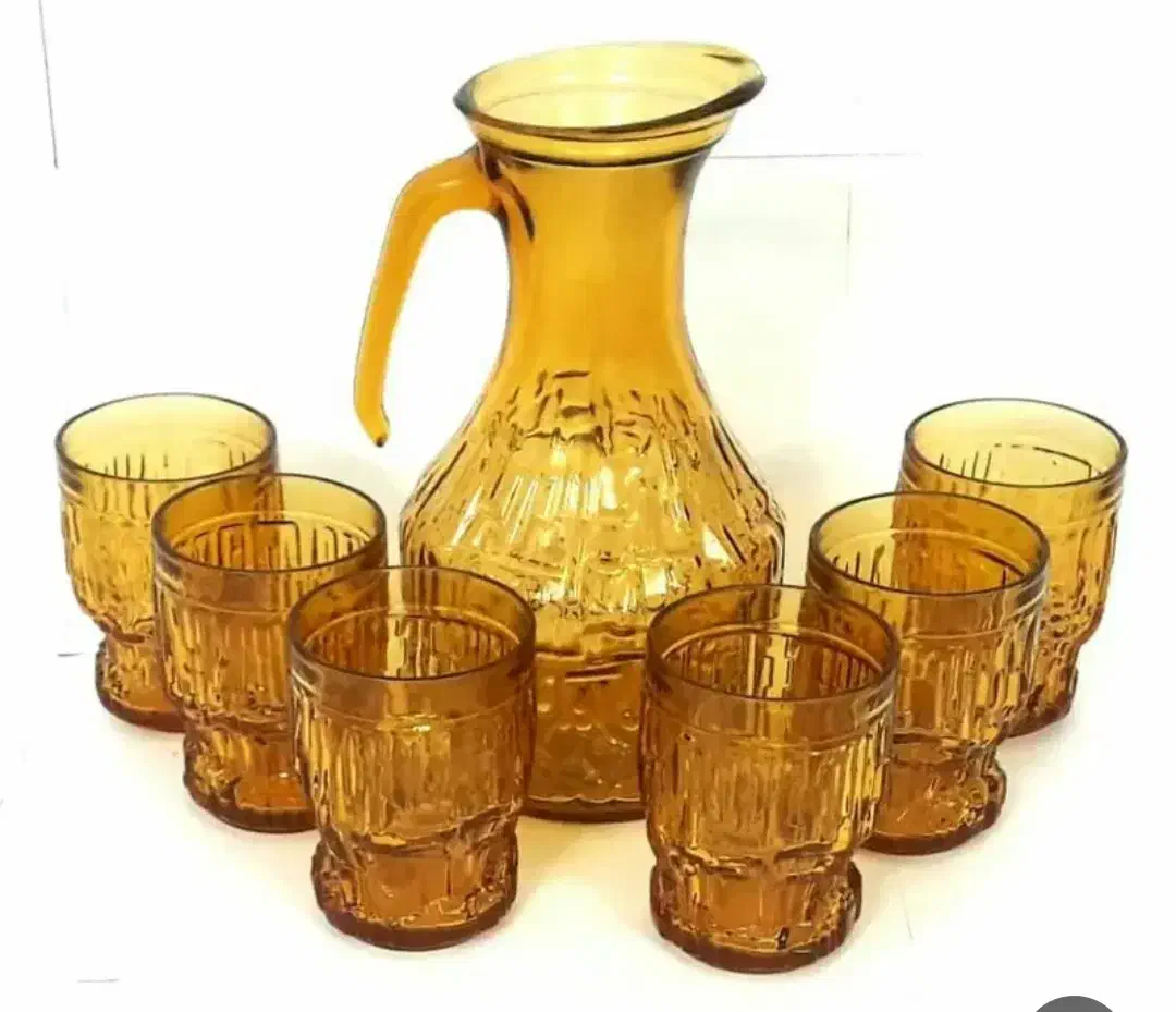 پارچ و لیوان ایتالیایی|حراج|کازرون, |دیوار