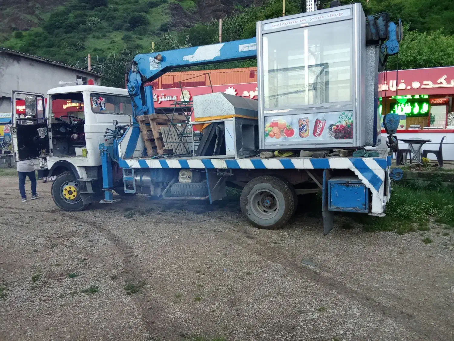 جرثقیل خاور3تن|خدمات حمل و نقل|نمین, |دیوار