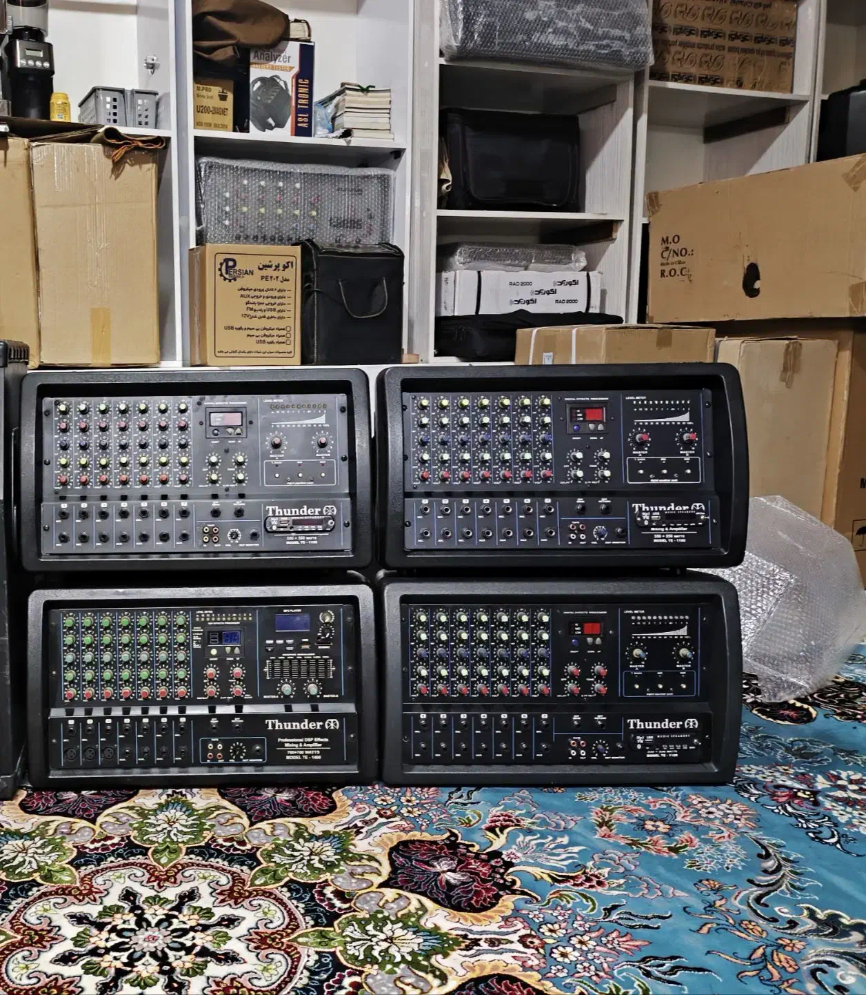 اکو وآمپلی فایر تندر|سیستم صوتی خانگی|اهواز, حصیرآباد|دیوار