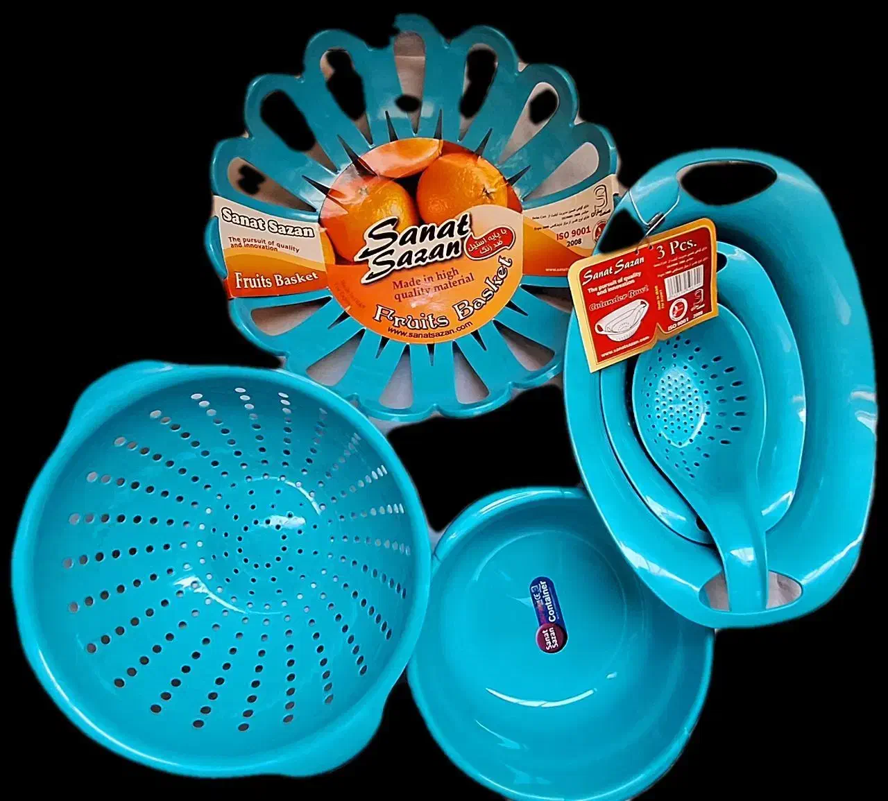 سرویس پلاستیک خاص به رنگ سبز کله غازی|ظروف نگهدارنده، پلاستیکی، یک‌بارمصرف|قوچان, |دیوار