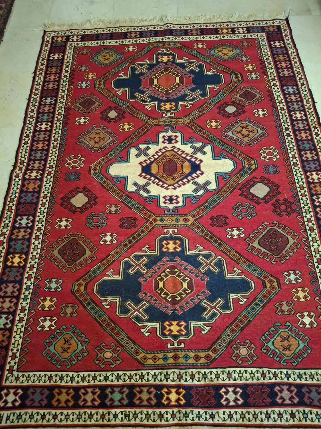 دوعدد گلیم ورنی دستباف تبریز نو|گلیم، جاجیم، گبه|تهران, امانیه|دیوار