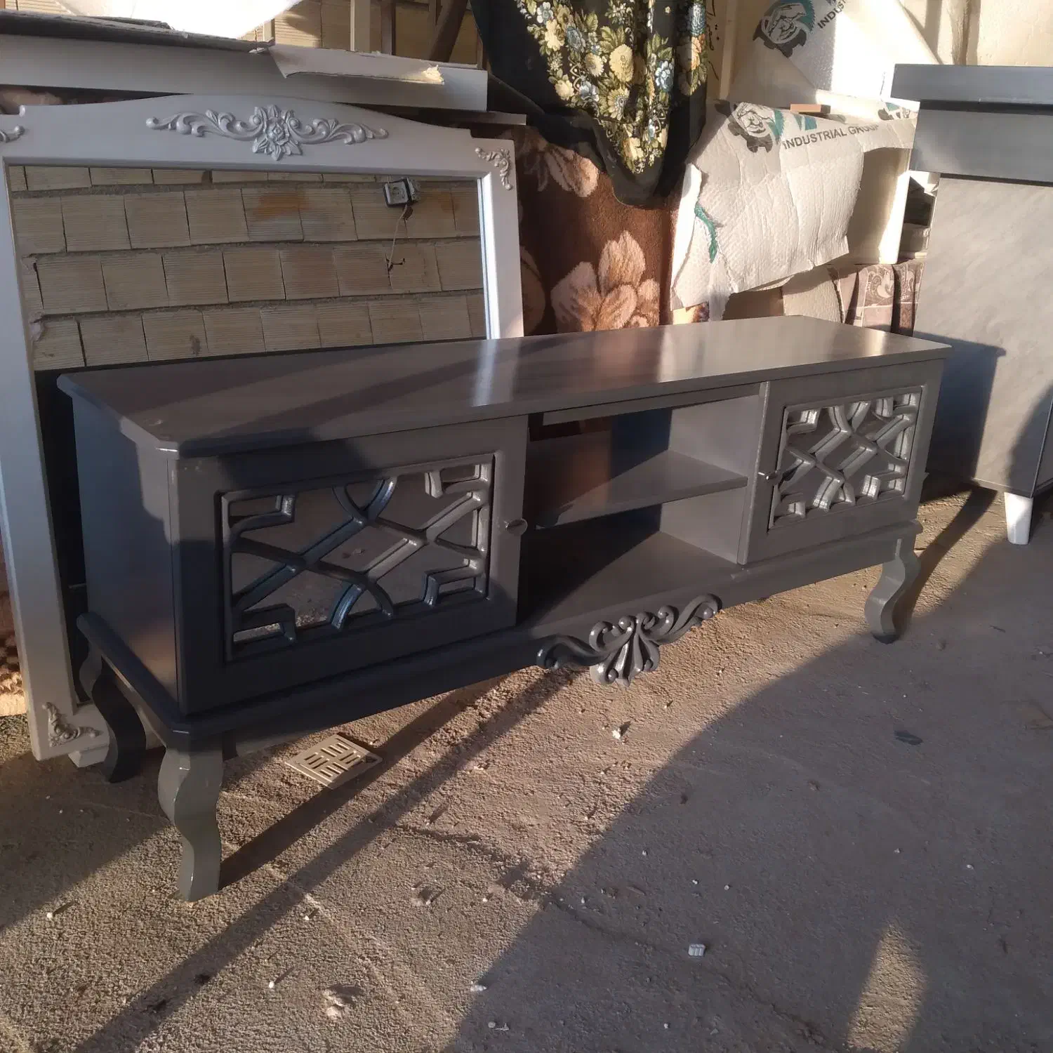 آینه کنسول و میز تلویزیون|بوفه، ویترین، کنسول|خوی, |دیوار