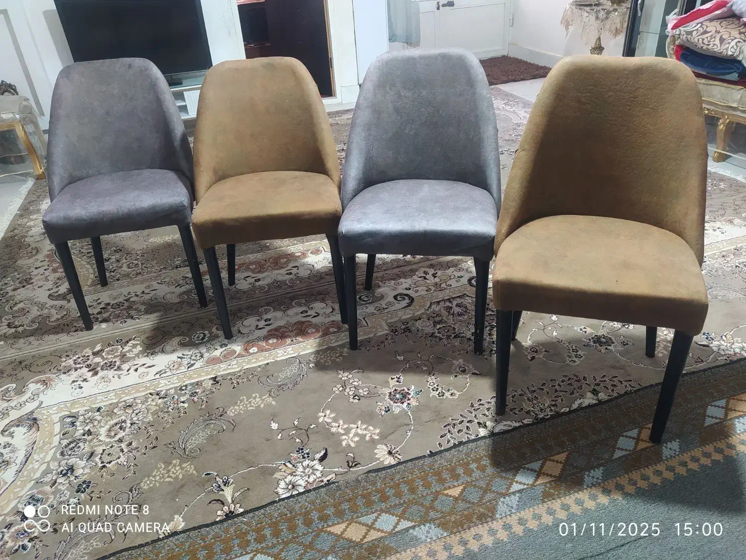 ۴عدد صندلی چستر همه منظوره راحت و بادوام ضد ضربه|میز و صندلی غذاخوری|کوهدشت, |دیوار