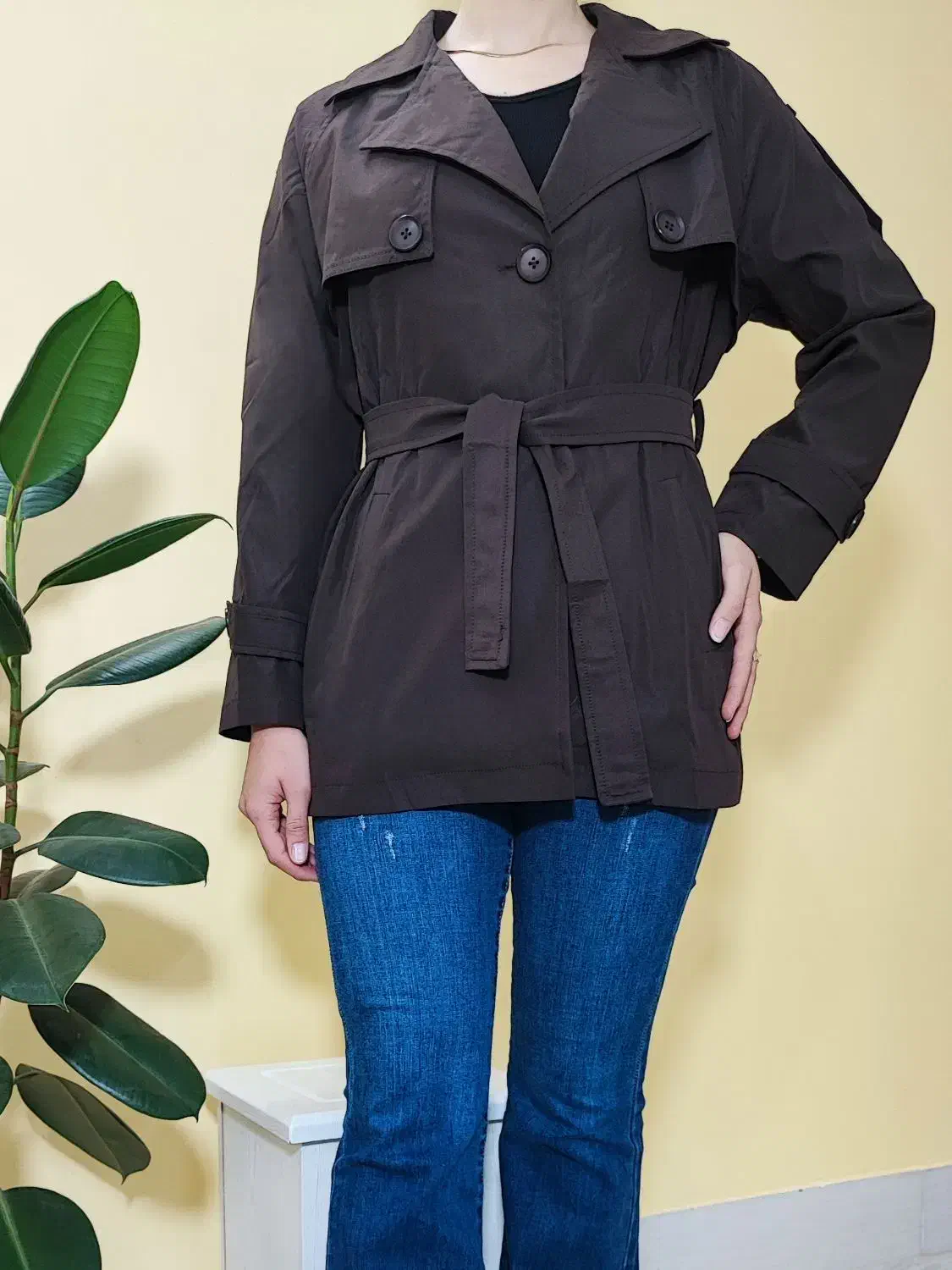 بارونی کتان آستردار|لباس|شاهرود, |دیوار