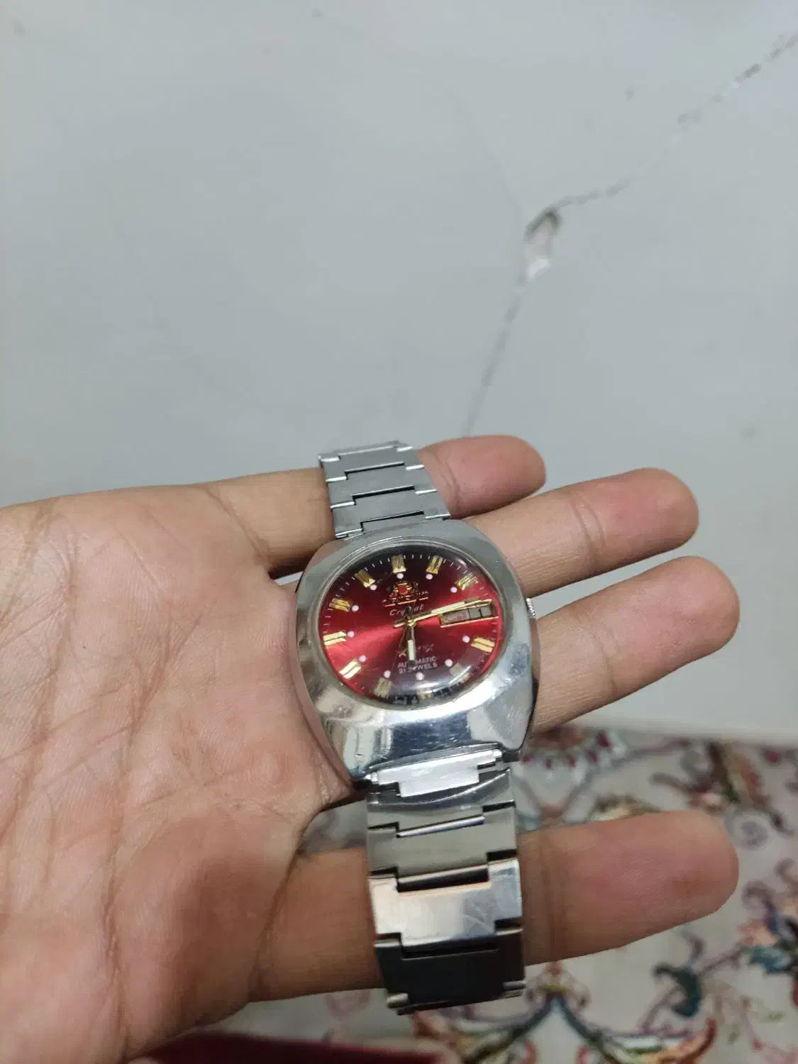 ساعت اورینت اتومات دقیق بشرط سلامت|ساعت|قم, گلزار|دیوار