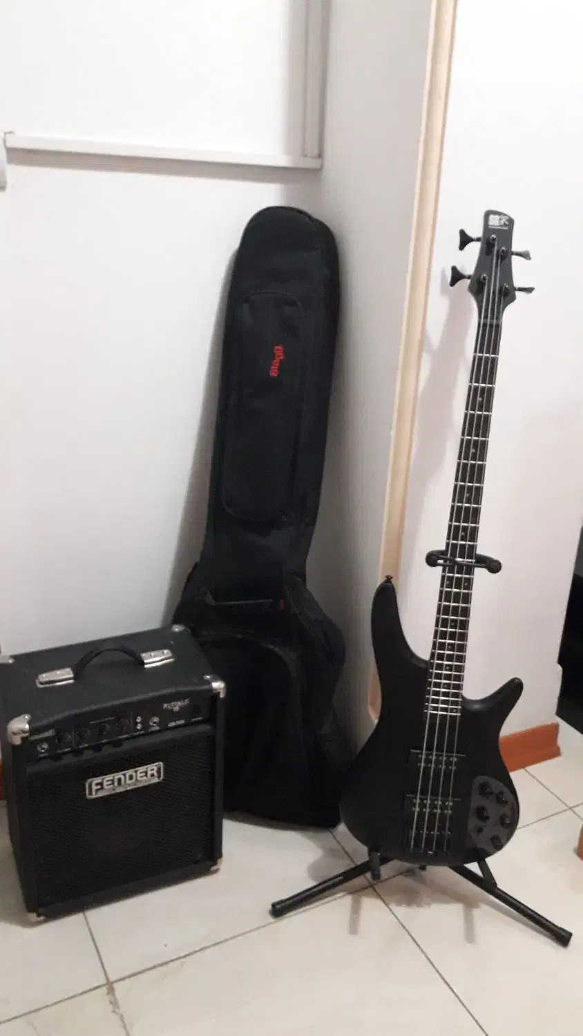 بیس IBANEZ SR300 امپ Fender و تجهیزات|گیتار، بیس، امپلیفایر|اندیشه, اندیشه فاز ۱|دیوار