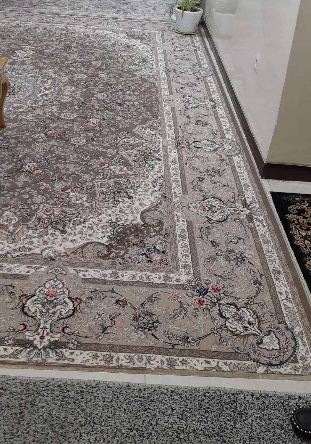 فرش دوازده متری یک عدد وکناره سه متری|فرش|اهواز, سپیدار|دیوار