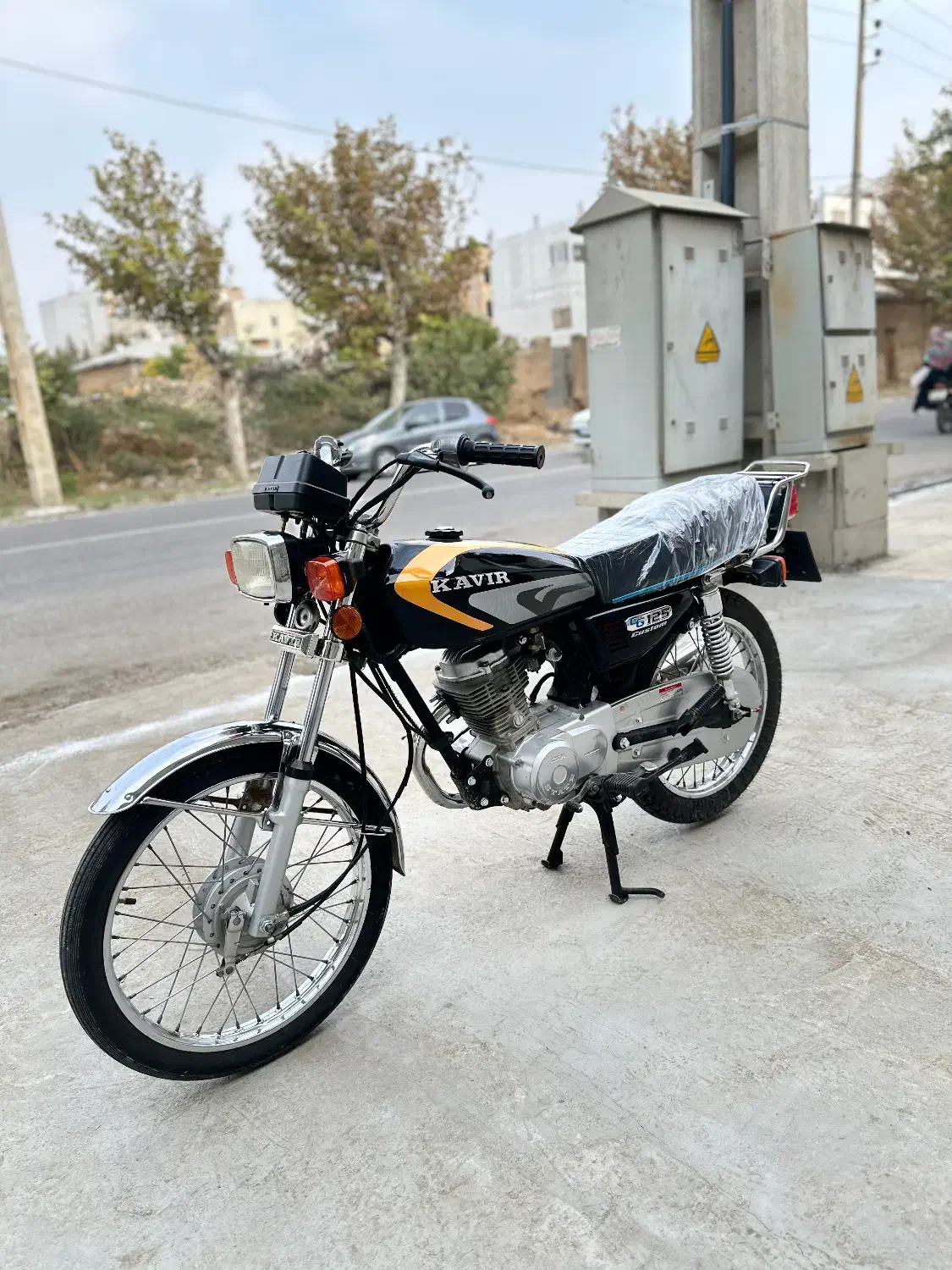 کویر 125 95 کاربرات|موتورسیکلت|گنبد کاووس, |دیوار