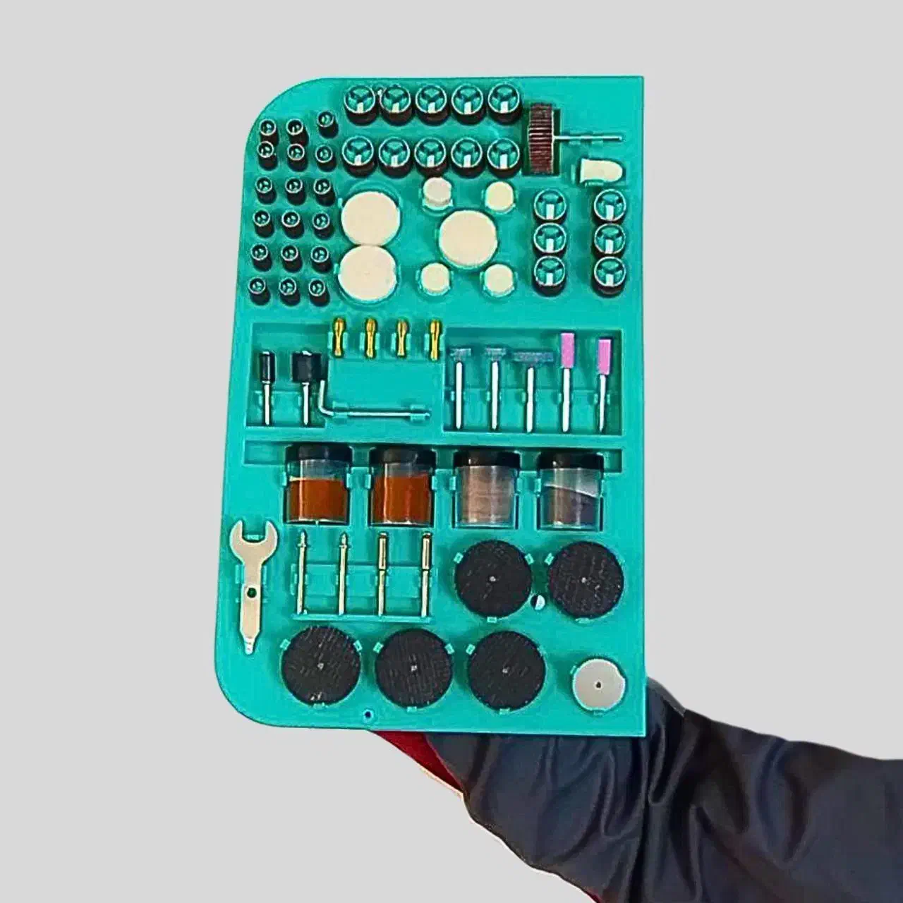 فرز مینیاتوری جعبه بزرگ هاردمن ۳۵۰ عدد متعلقات|ابزارآلات|تهران, حسنآباد|دیوار