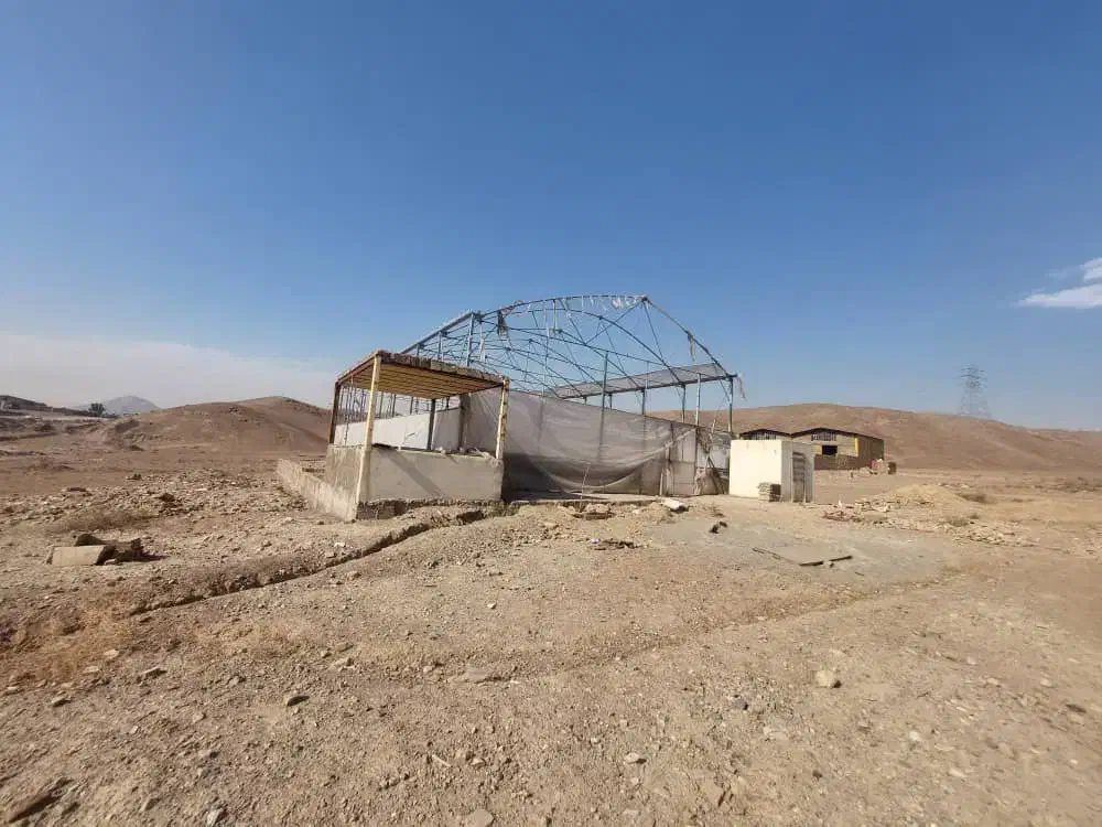 ۵۰۰ متر چهار دیواری مجوز گلخانه در خاوران|فروش دفتر صنعتی، کشاورزی، تجاری|خاوران, |دیوار