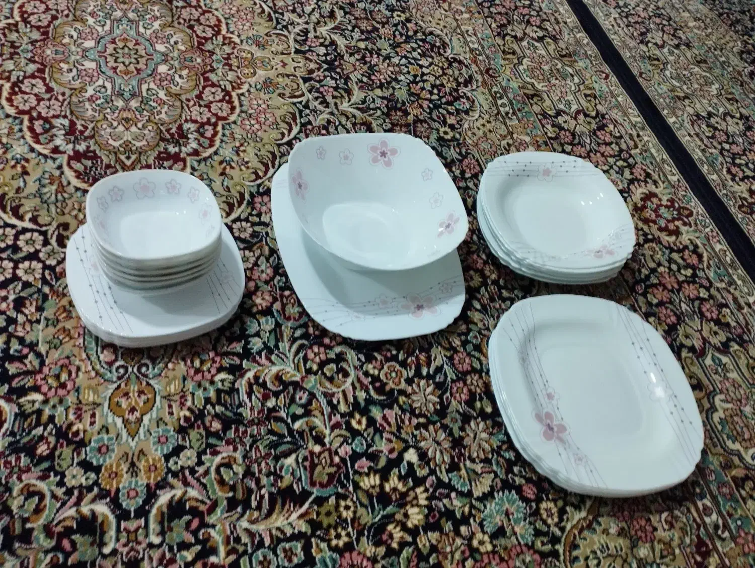 یه دست آرکوپال تکمیل|ظروف سرو و پذیرایی|سنندج, |دیوار