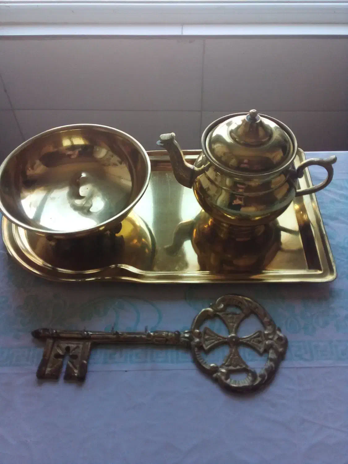 ظروف دکوری برنز|صنایع دستی و سایر لوازم تزئینی|اردبیل, |دیوار