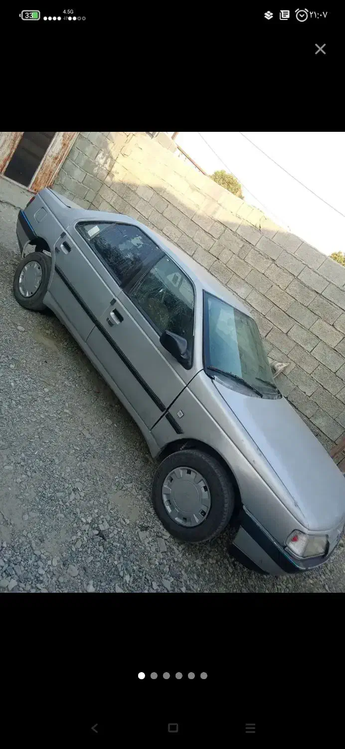 فروش یک دستگاه پژو مدل 84|خودرو سواری و وانت|میناب, |دیوار