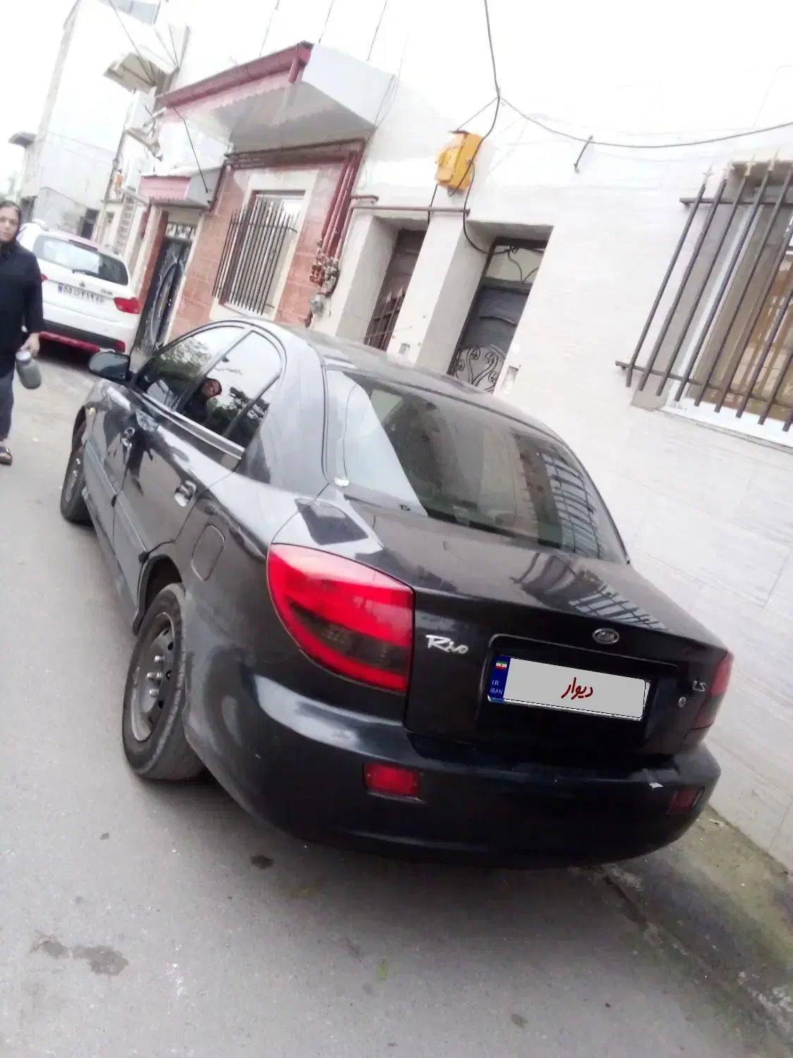 ماشین ریو مشکی مدل 88 آس|خودرو سواری و وانت|رشت, هلال احمر|دیوار
