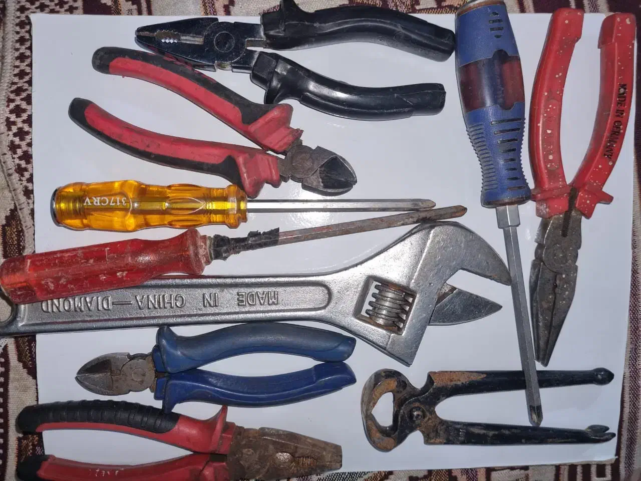 10تیکه آچار صحیح سالم|ابزارآلات|قزوین, |دیوار