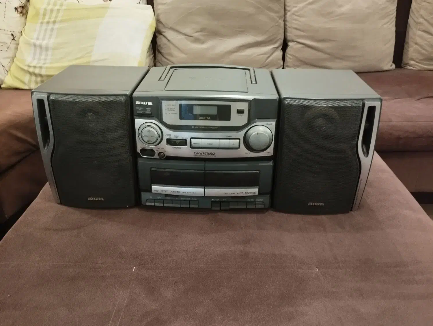 ضبط صوت aiwa ca-wr77MK2He|سیستم صوتی خانگی|تهران, توحید|دیوار