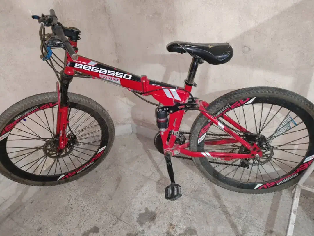 دوچرخه تاشو لندرور ۲۶|دوچرخه، اسکیت، اسکوتر|اهواز, معین زاده|دیوار