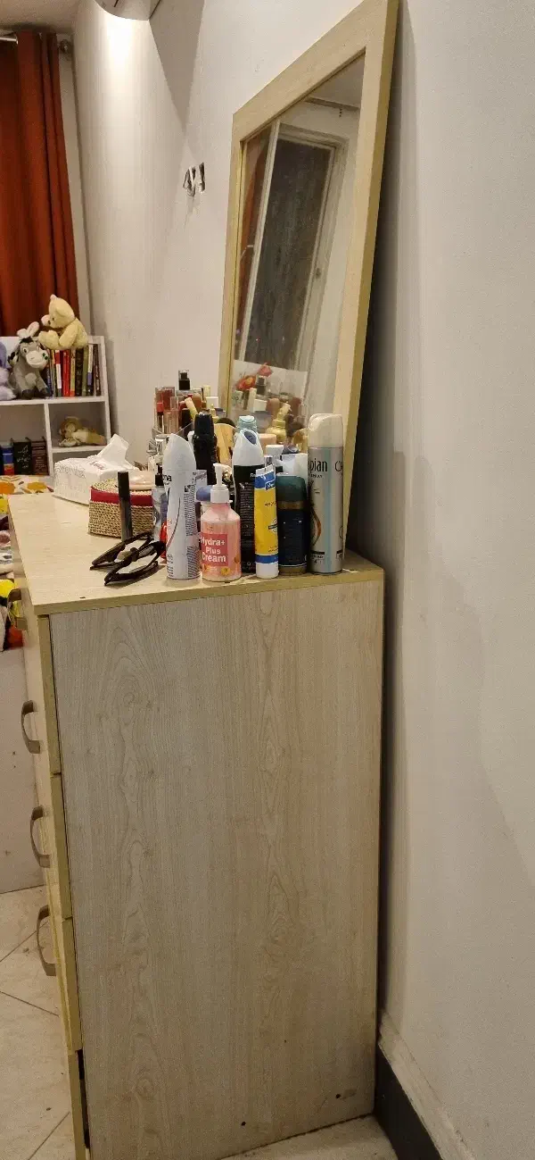 میز ارایش با چوب Mdf|تخت و سرویس خواب|شیراز, سینما سعدی|دیوار