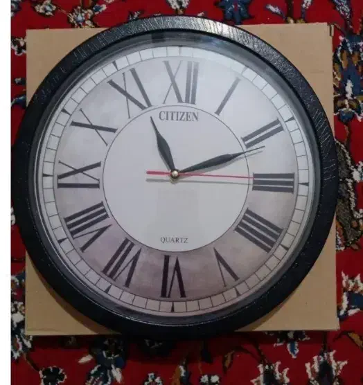 ساعت دیواری نو روانگرد قطر ۳۲ با جعبه|ساعت دیواری و تزئینی|بروجرد, |دیوار