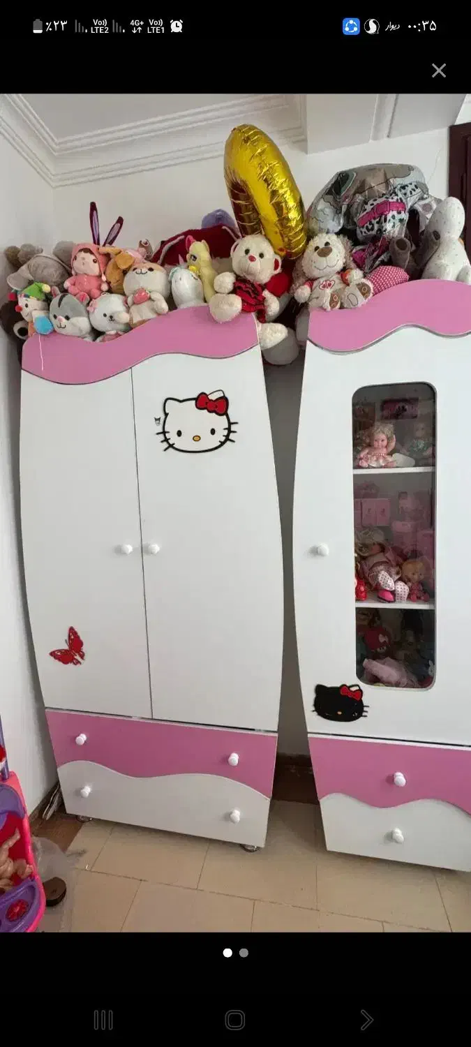 کمد و ویترین کودک|جاکفشی، کمد، دراور|رامسر, |دیوار