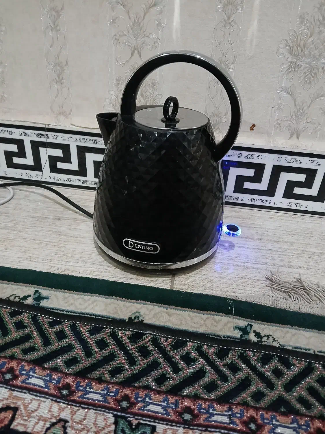 کتری برقی مارک دستینو|سماور، چای‌ساز، قهوه‌ساز|اهواز, اسلام آباد شرقی|دیوار