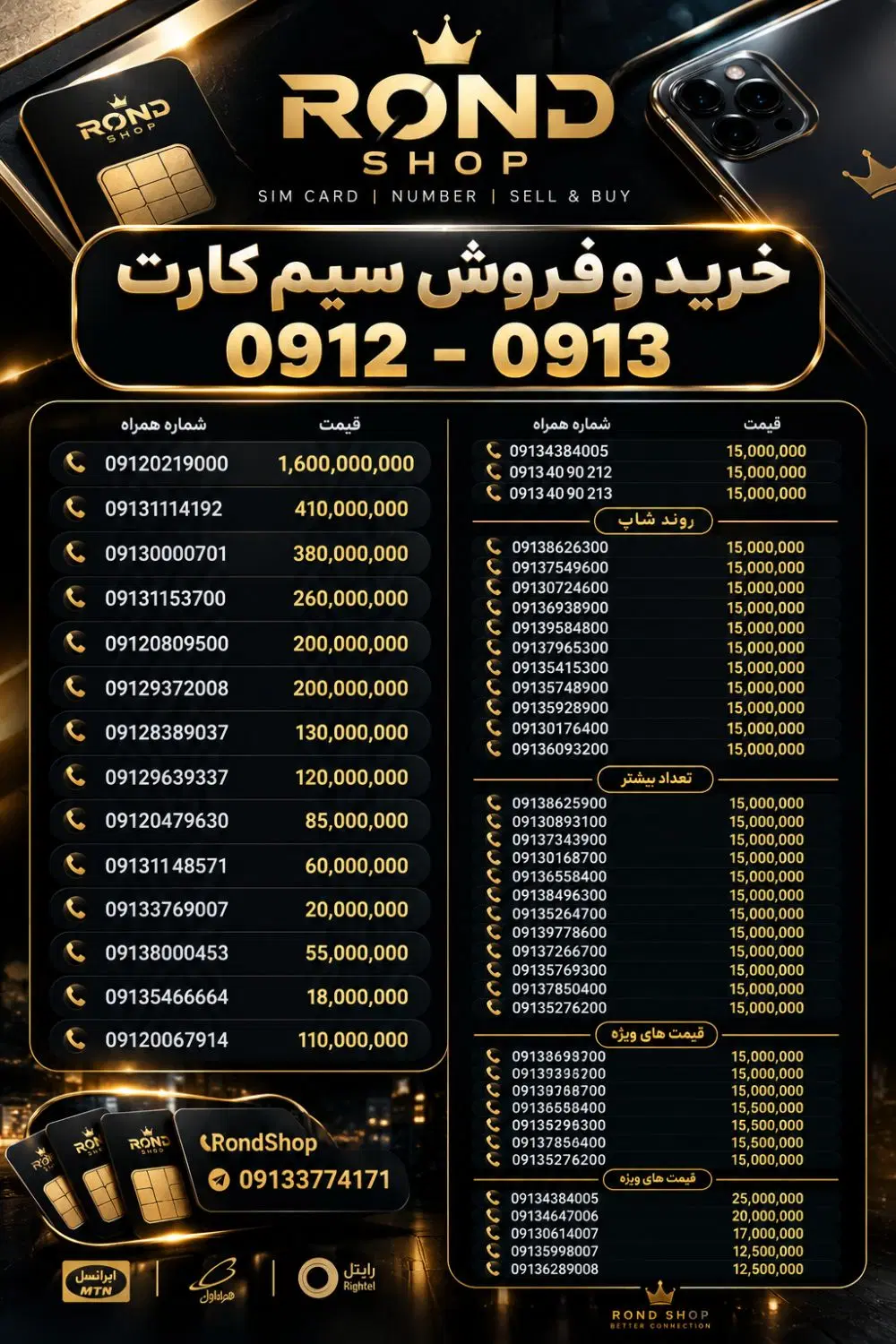 0913-09131162014|سیم‌کارت|اصفهان, گلزار|دیوار