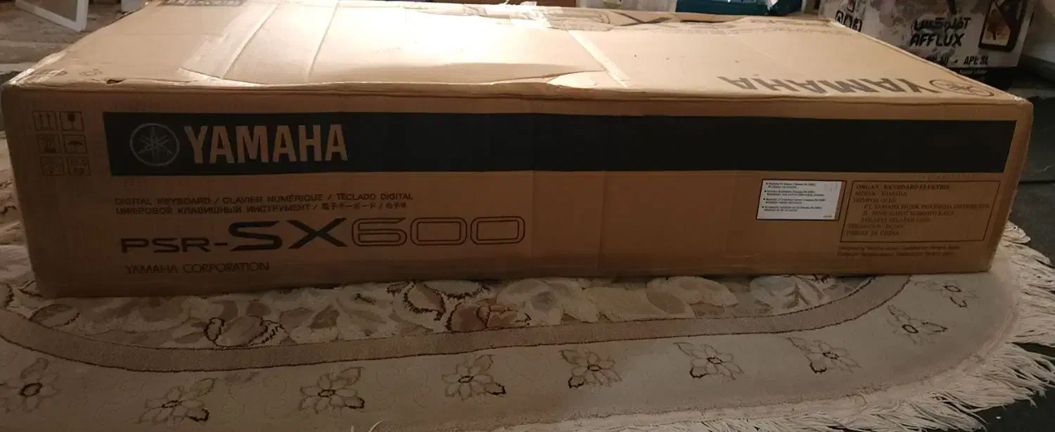 ارگ/کیبورد حرفه ای یاماها Yamaha PSR-SX600|پیانو، کیبورد، آکاردئون|شیراز, شهرک استقلال|دیوار