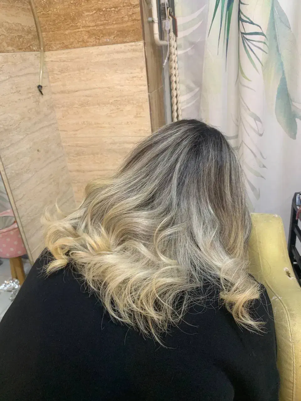 مدل بالیاژ آمبره هزینه مواد فقط ۵۰۰ تومن|خدمات آرایشگری و زیبایی|رشت, گلزاران|دیوار