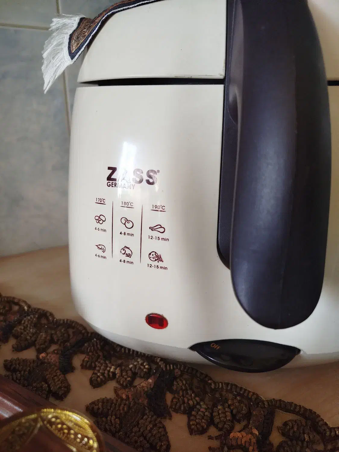 سرخ کن|اجاق گاز و لوازم برقی پختوپز|پرند, فاز ۴|دیوار